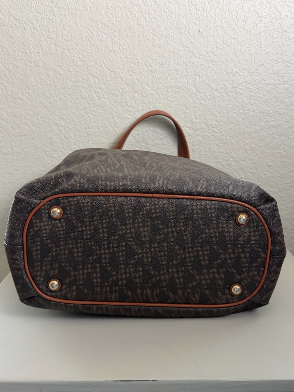 MICHAEL Michael Kors MARINA Signature Canvas Tassel Drawstring Large Hobo Bag - Picture 5 of 10